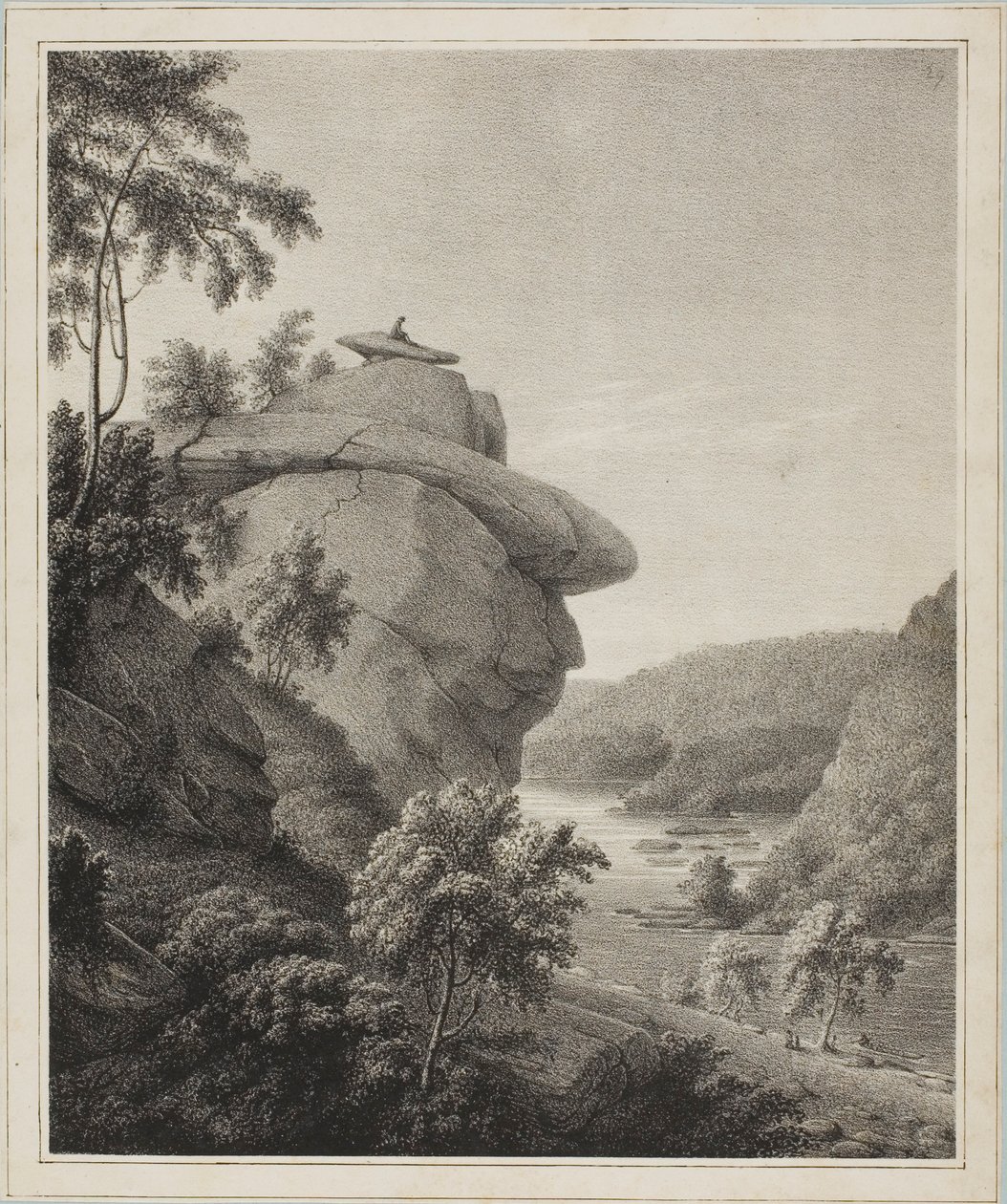 Le rocher de Jefferson - Rembrandt Peale