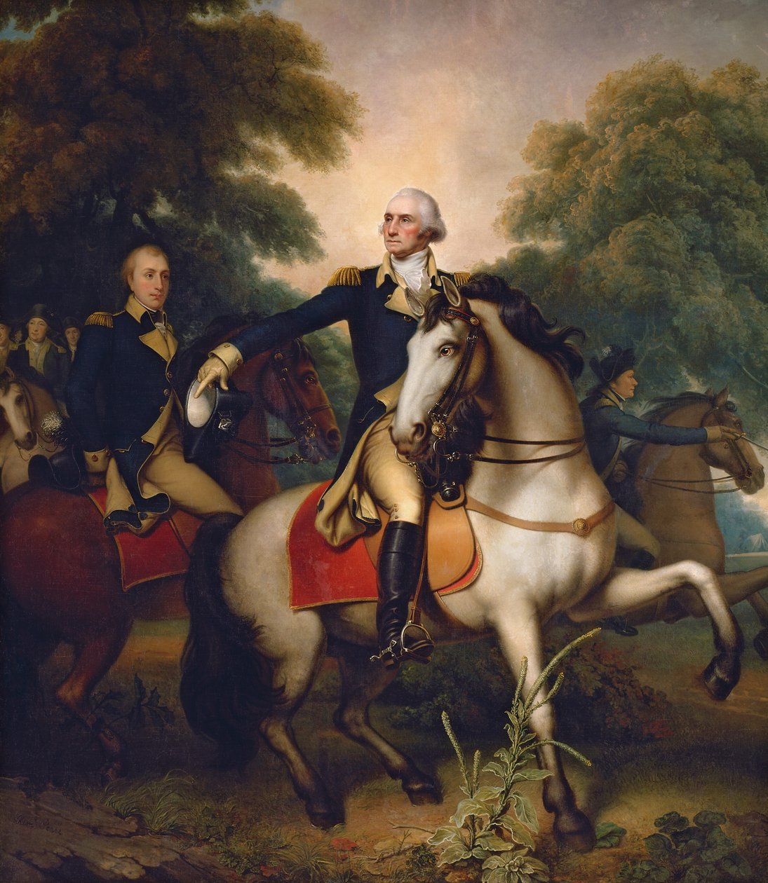 Washington vor Yorktown - Rembrandt Peale