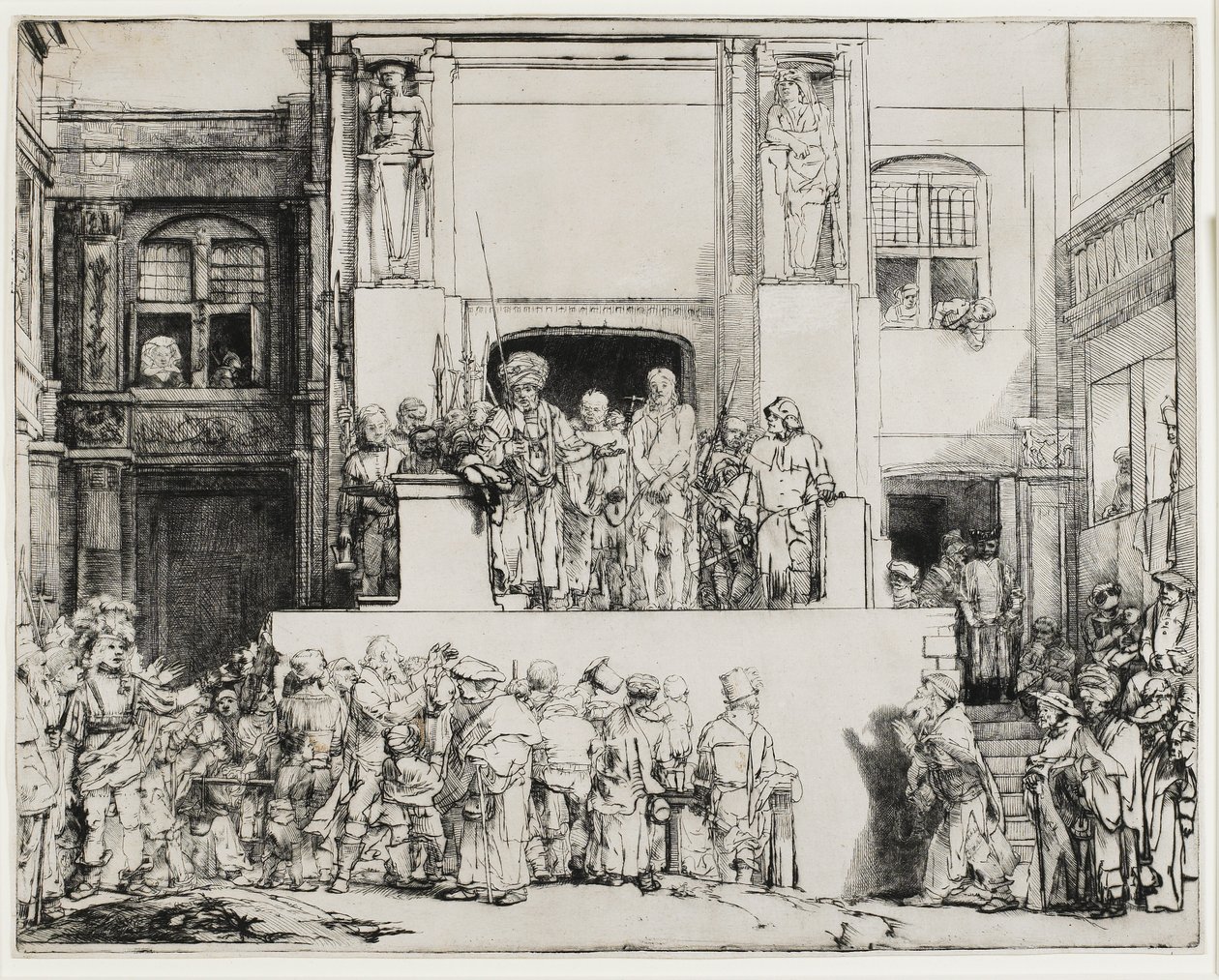Christ présenté au peuple (Ecce Homo) - Rembrandt van Rijn