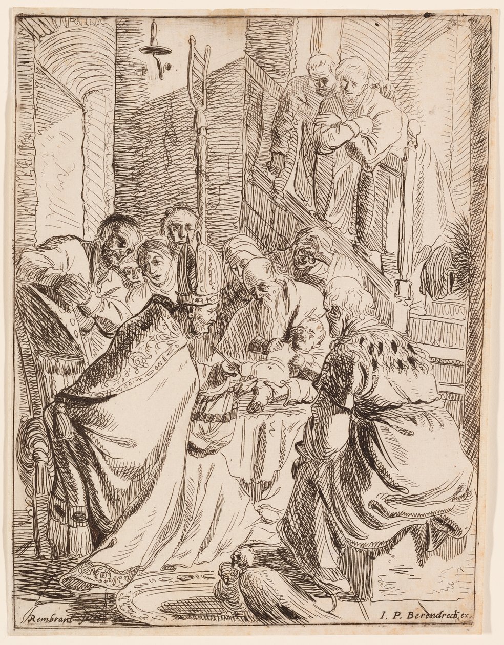 La circoncision du Christ - Rembrandt van Rijn