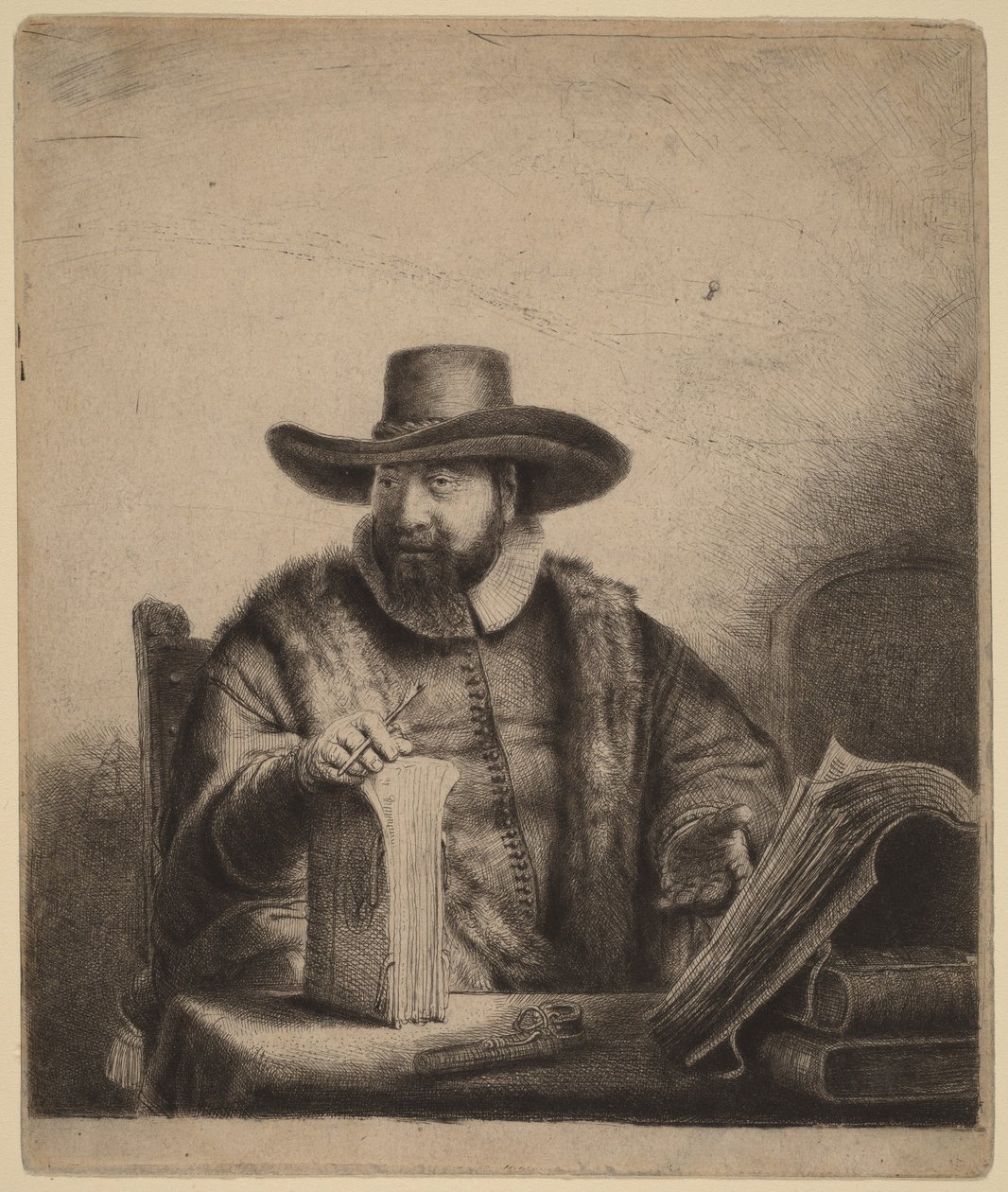 Cornelis Claesz Anslo - Rembrandt van Rijn