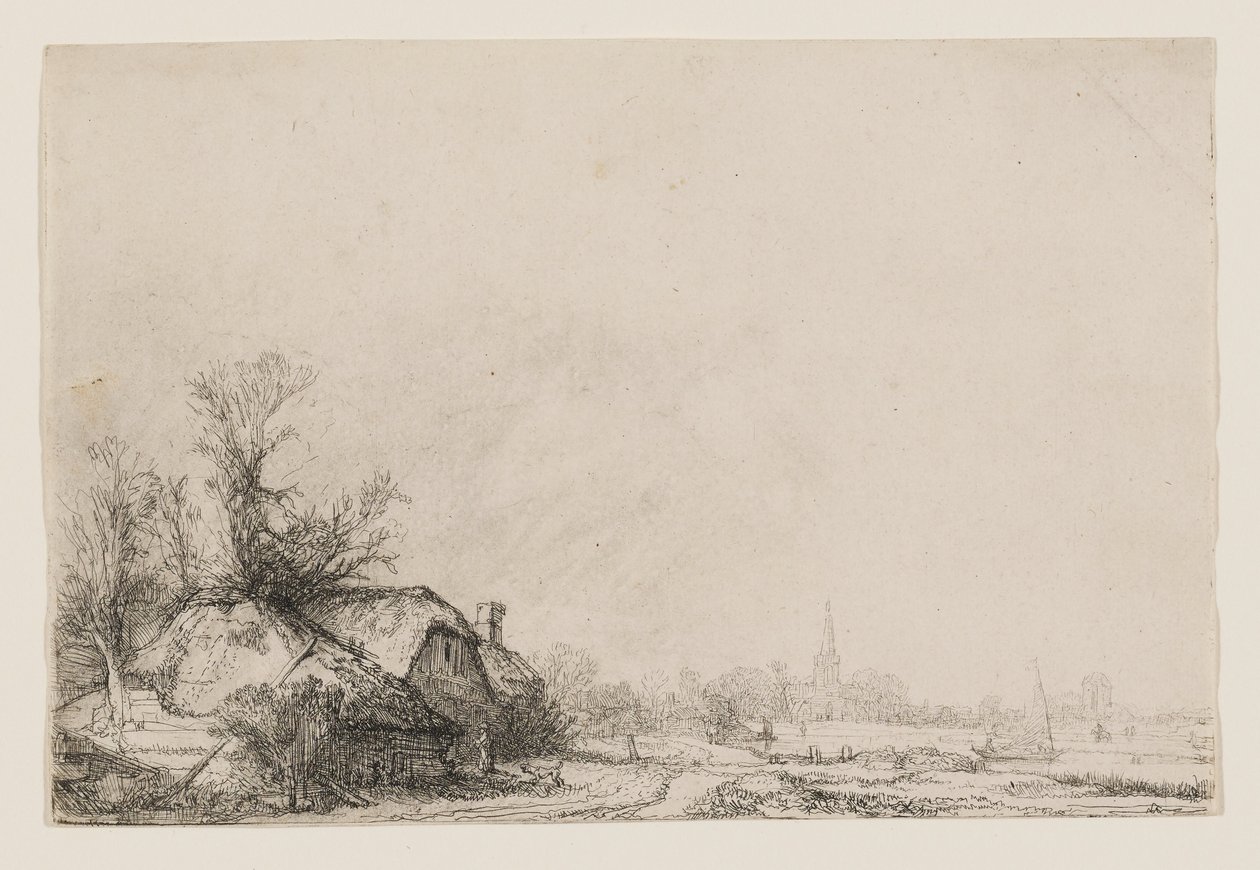 Maisons de campagne au bord d