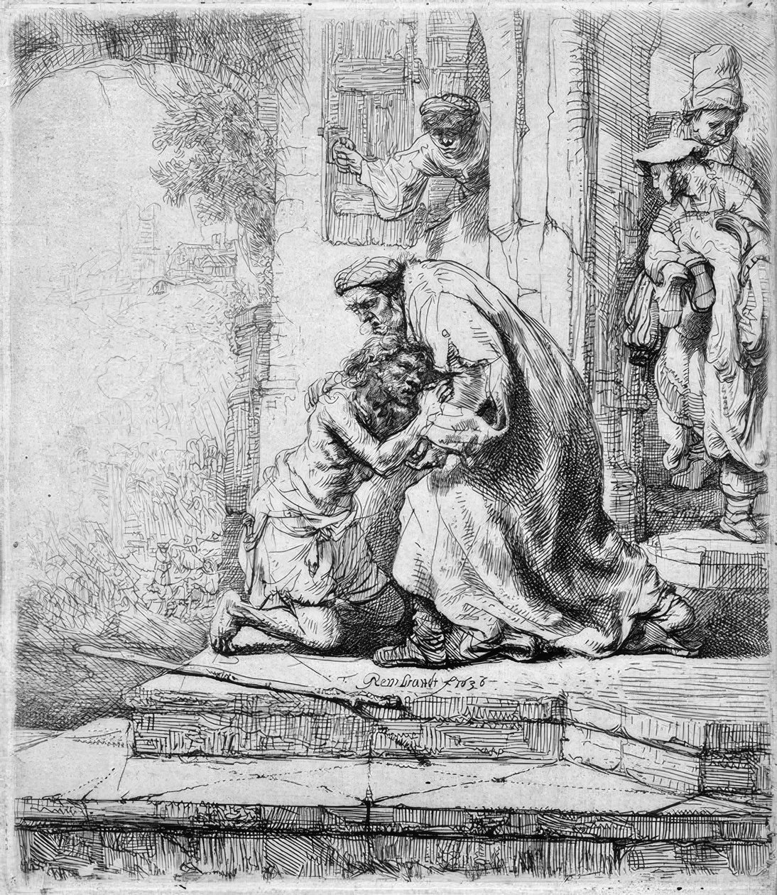 Le retour du fils prodigue - Rembrandt van Rijn