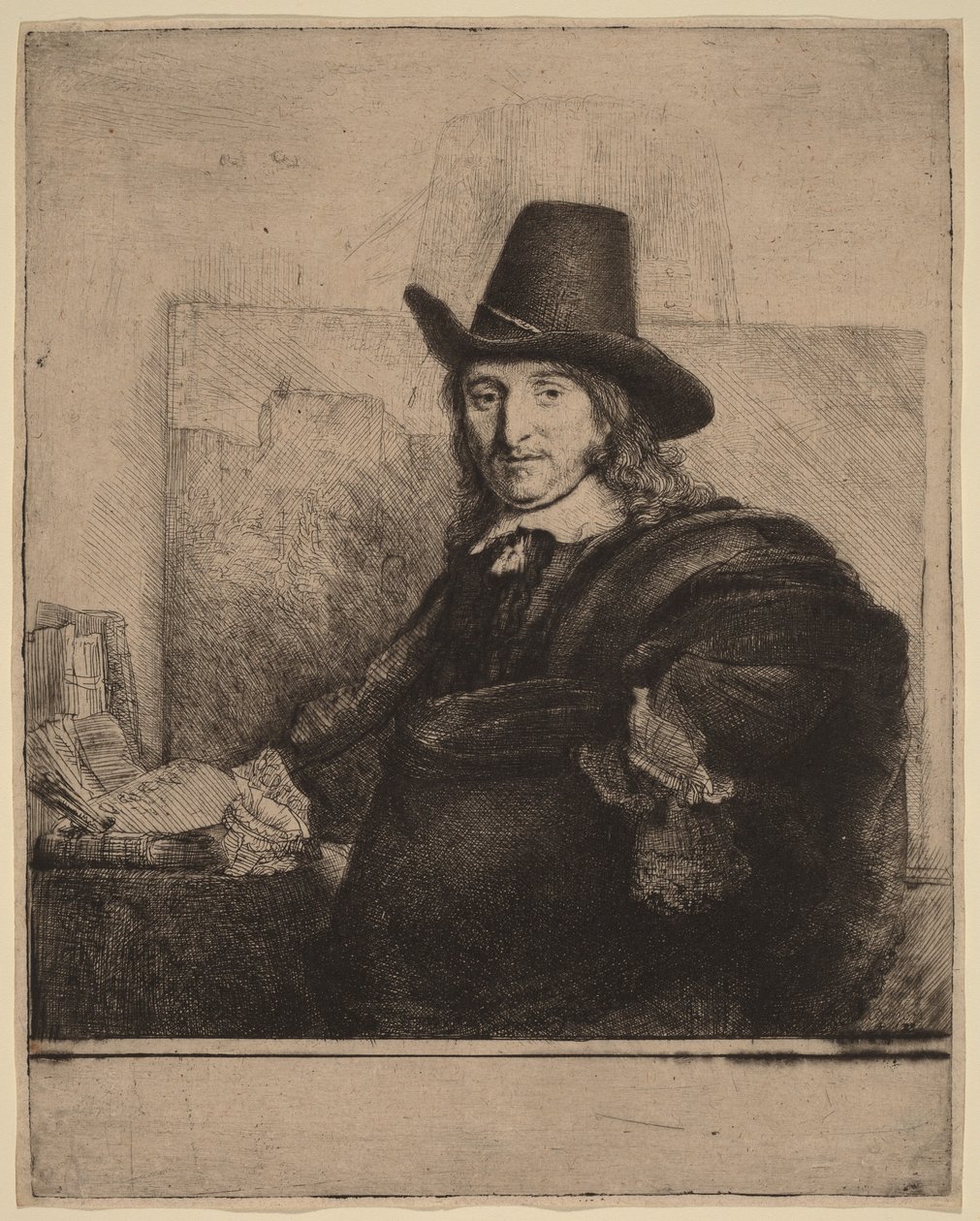 Jan Asselijn - Rembrandt van Rijn