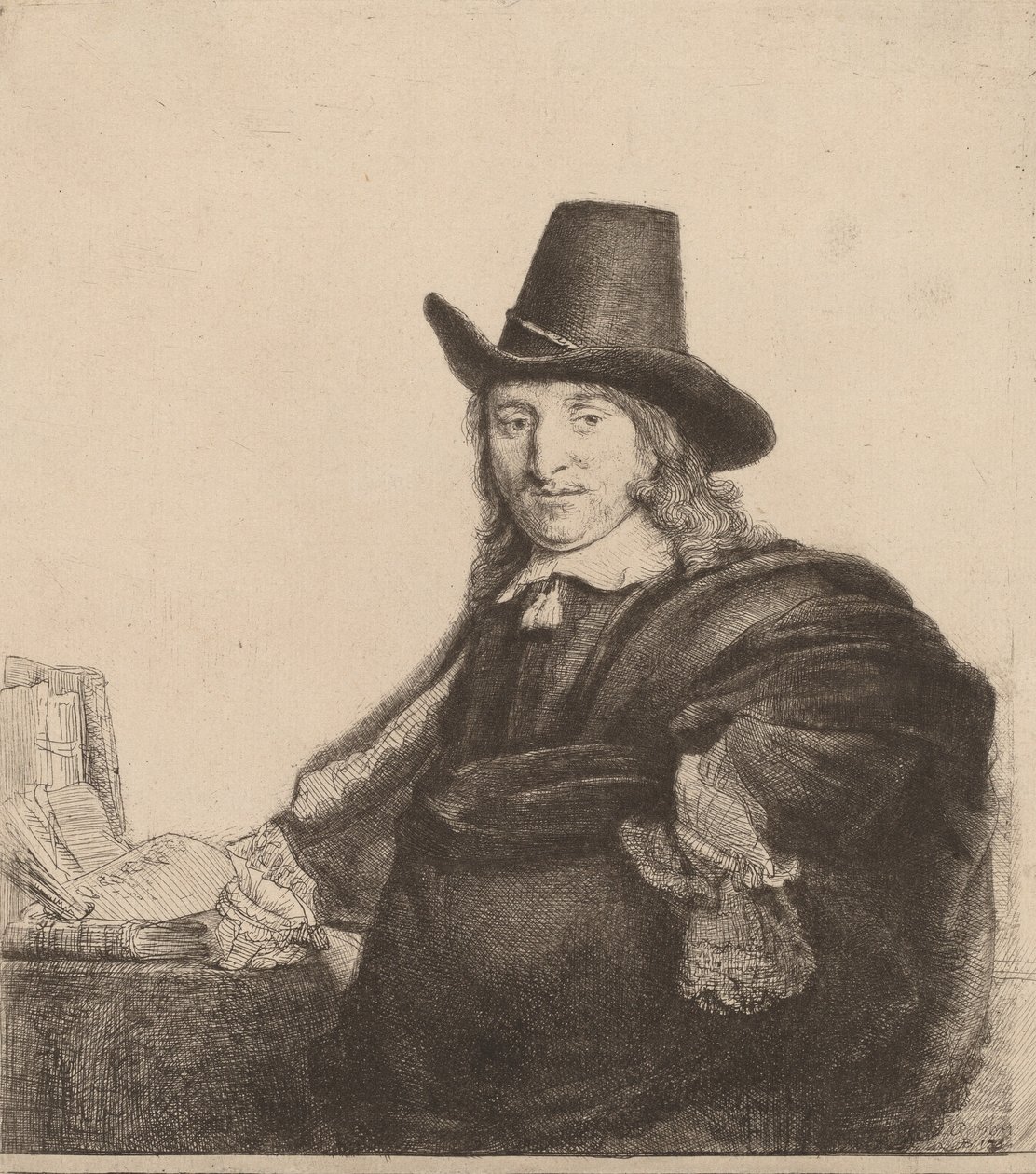 Jan Asselijn, vers 1647 - Rembrandt van Rijn