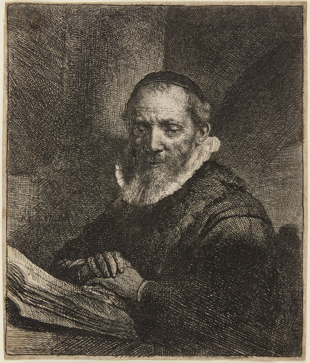 Jan Cornelis Sylvius - Rembrandt van Rijn