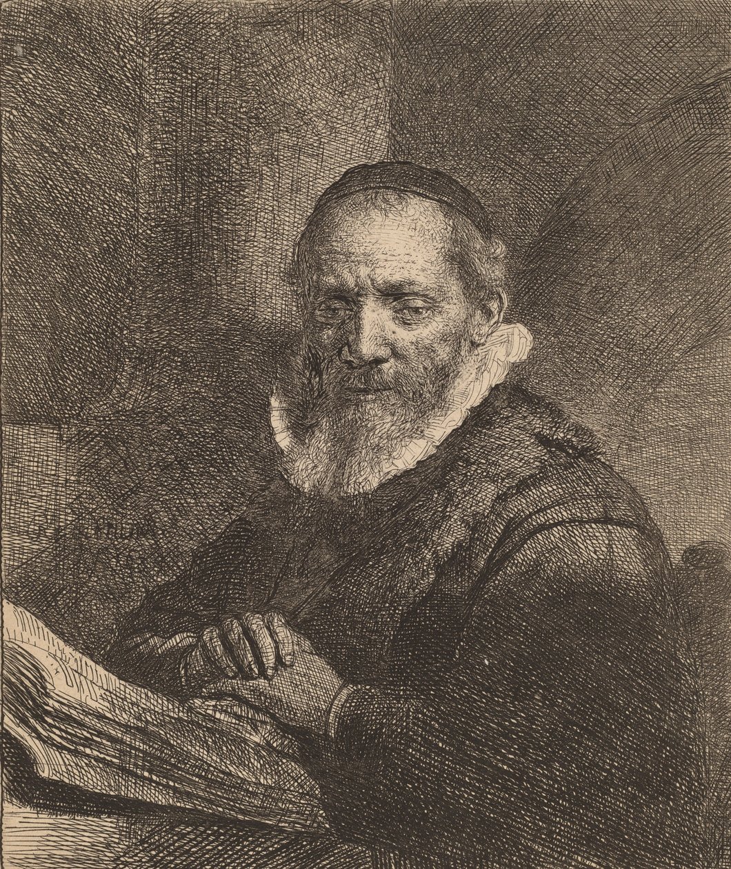 Jan Cornelisz. Sylvius, 1633 - Rembrandt van Rijn