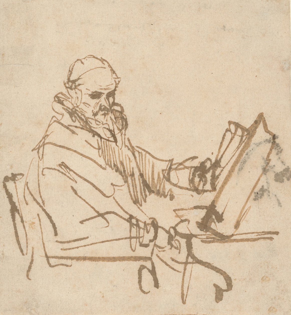 Jan Cornelisz Sylvius, le prédicateur - Rembrandt van Rijn