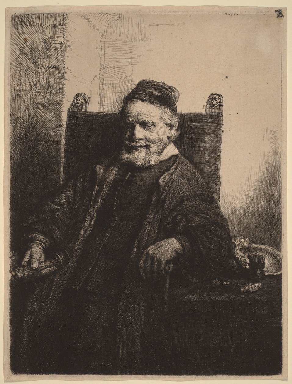 Pas pour Lutma - Rembrandt van Rijn