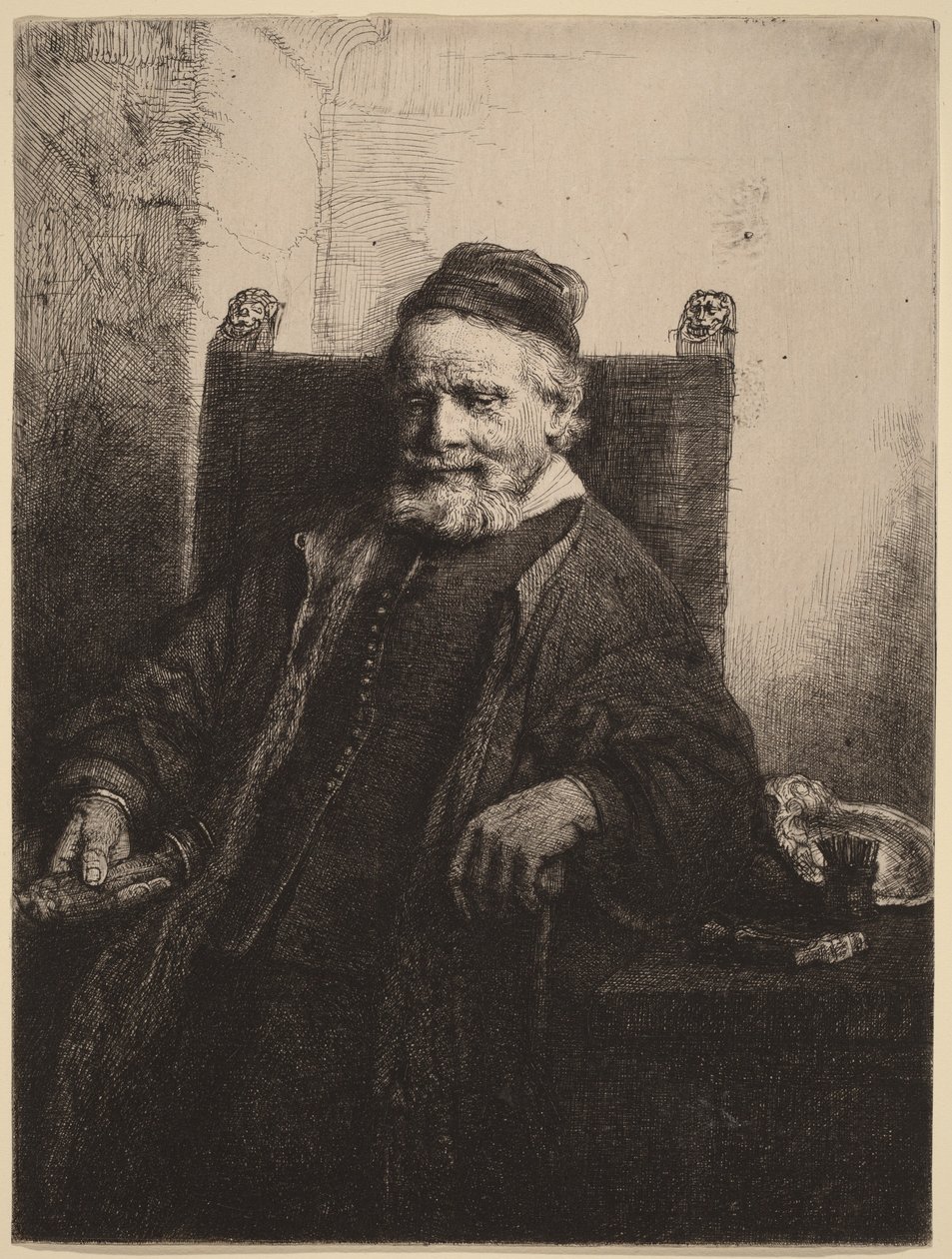 Pas pour Lutma - Rembrandt van Rijn