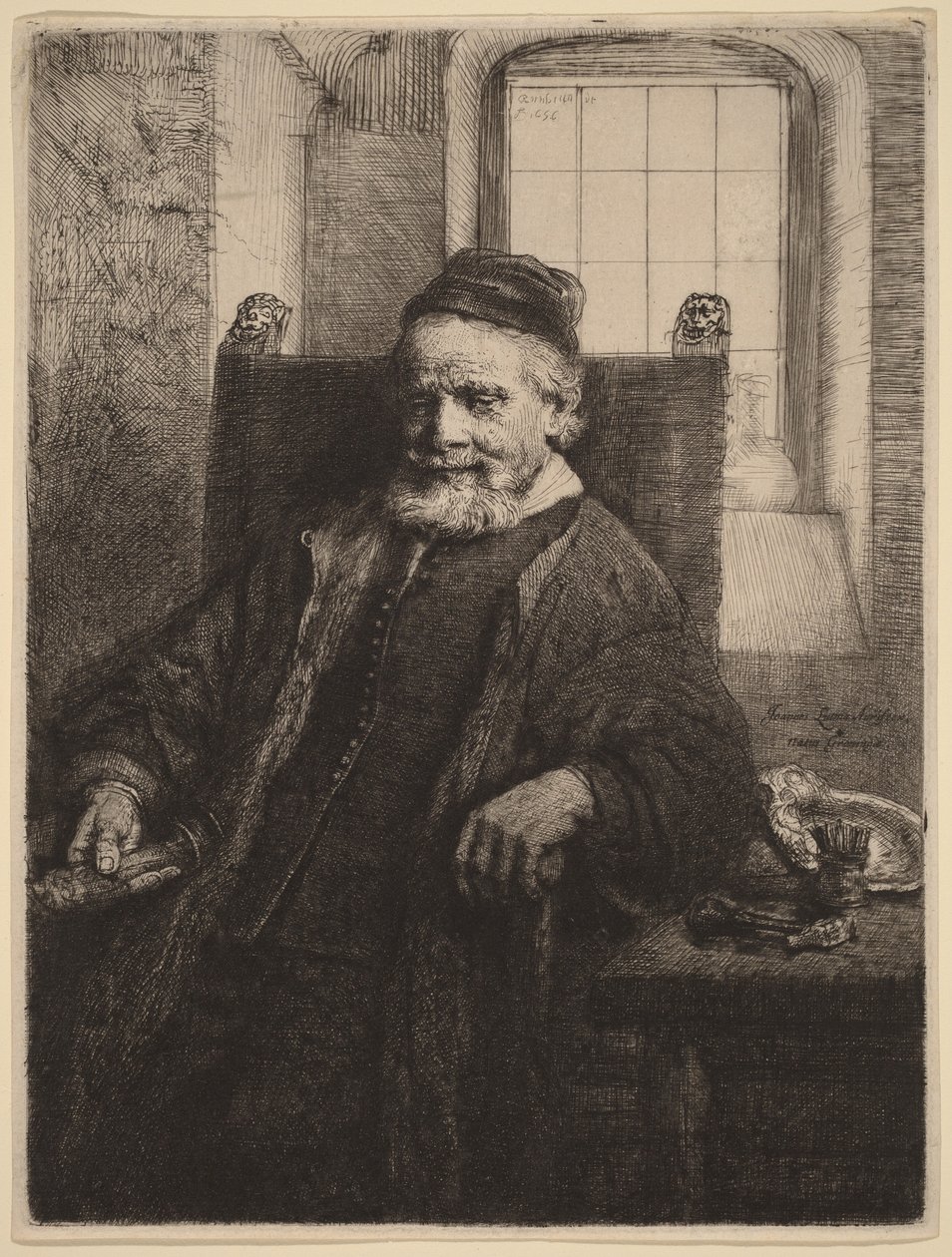 Pas pour Lutma - Rembrandt van Rijn