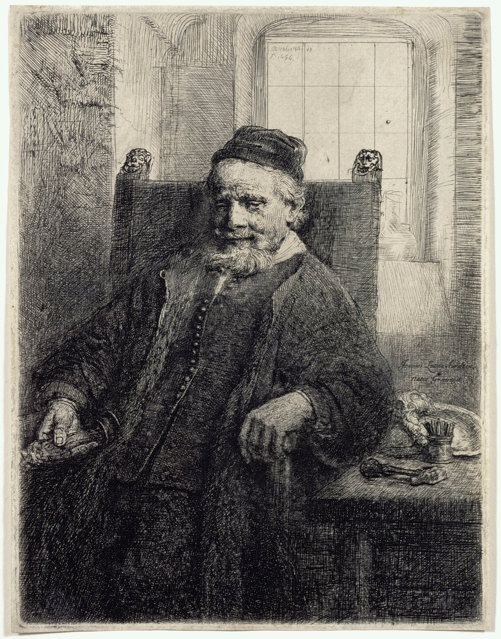 Jan Lutma, orfèvre - Rembrandt van Rijn