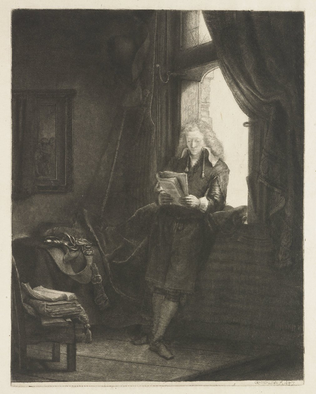 Jan Six - Rembrandt van Rijn