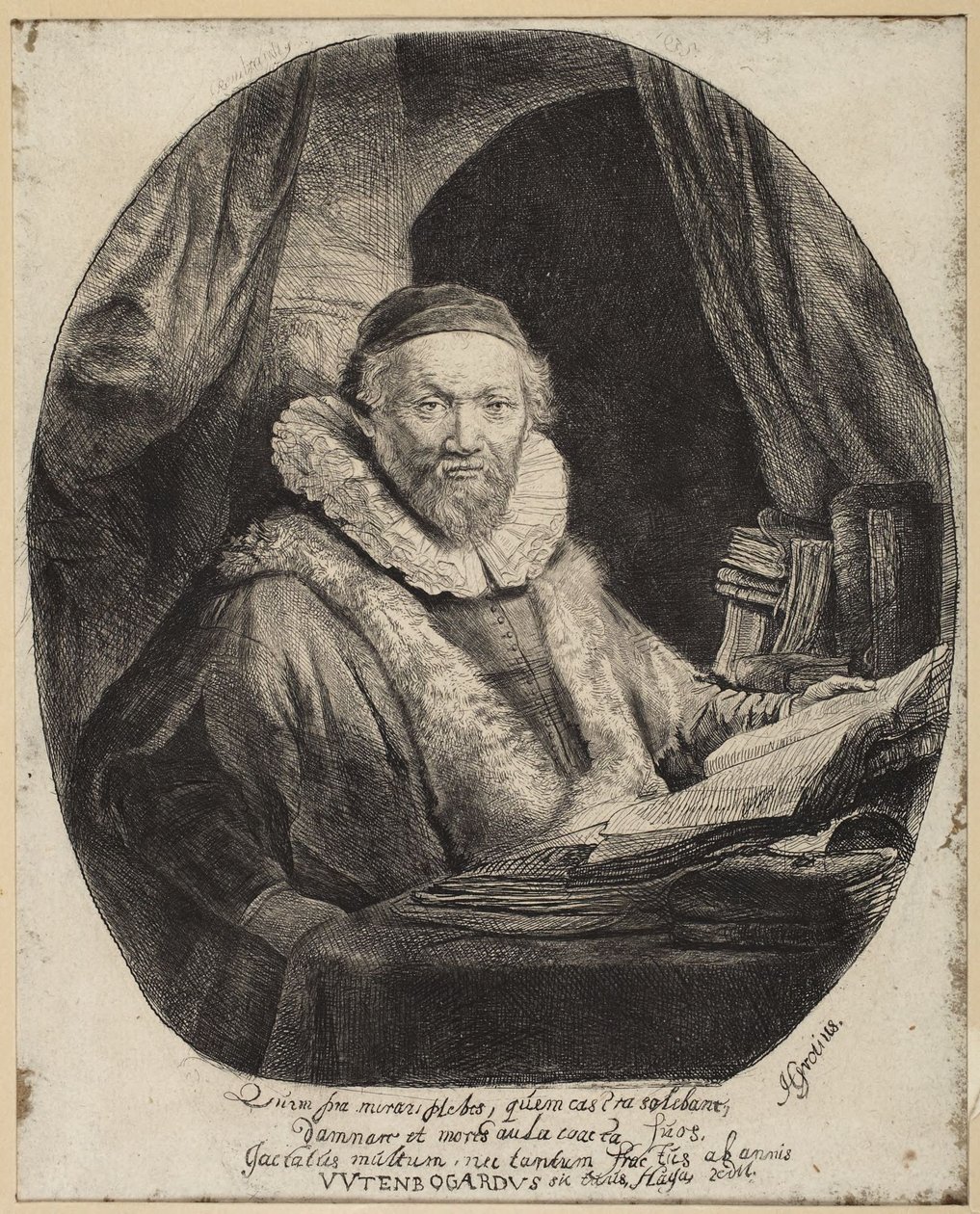 Jan Uytenbogaert, prédicateur des remonstrants - Rembrandt van Rijn