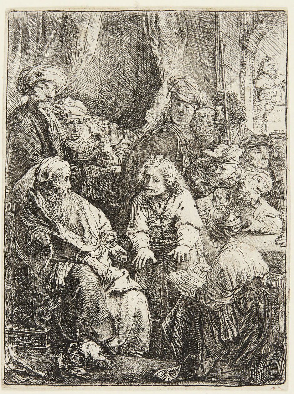 Joseph raconte son rêve - Rembrandt van Rijn
