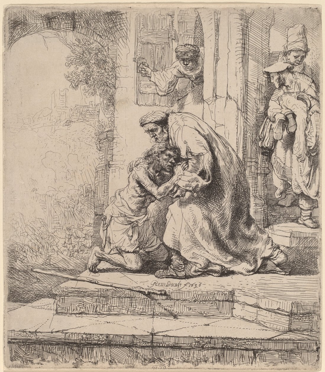 Retour du fils prodigue - Rembrandt van Rijn