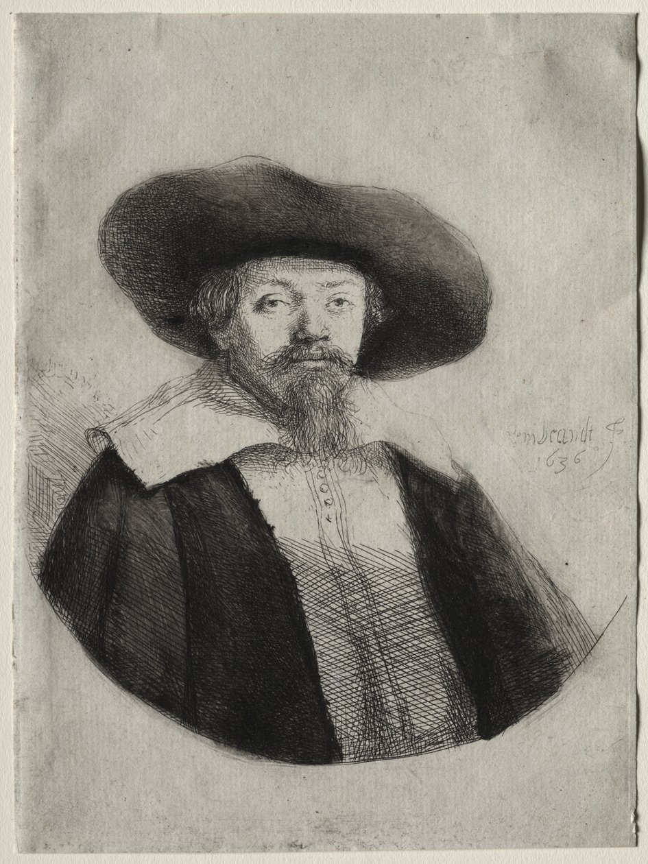 Samuel Manasseh Ben Israël - Rembrandt van Rijn