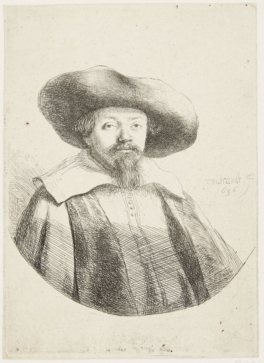 Samuel Manassé Ben Israël - Rembrandt van Rijn