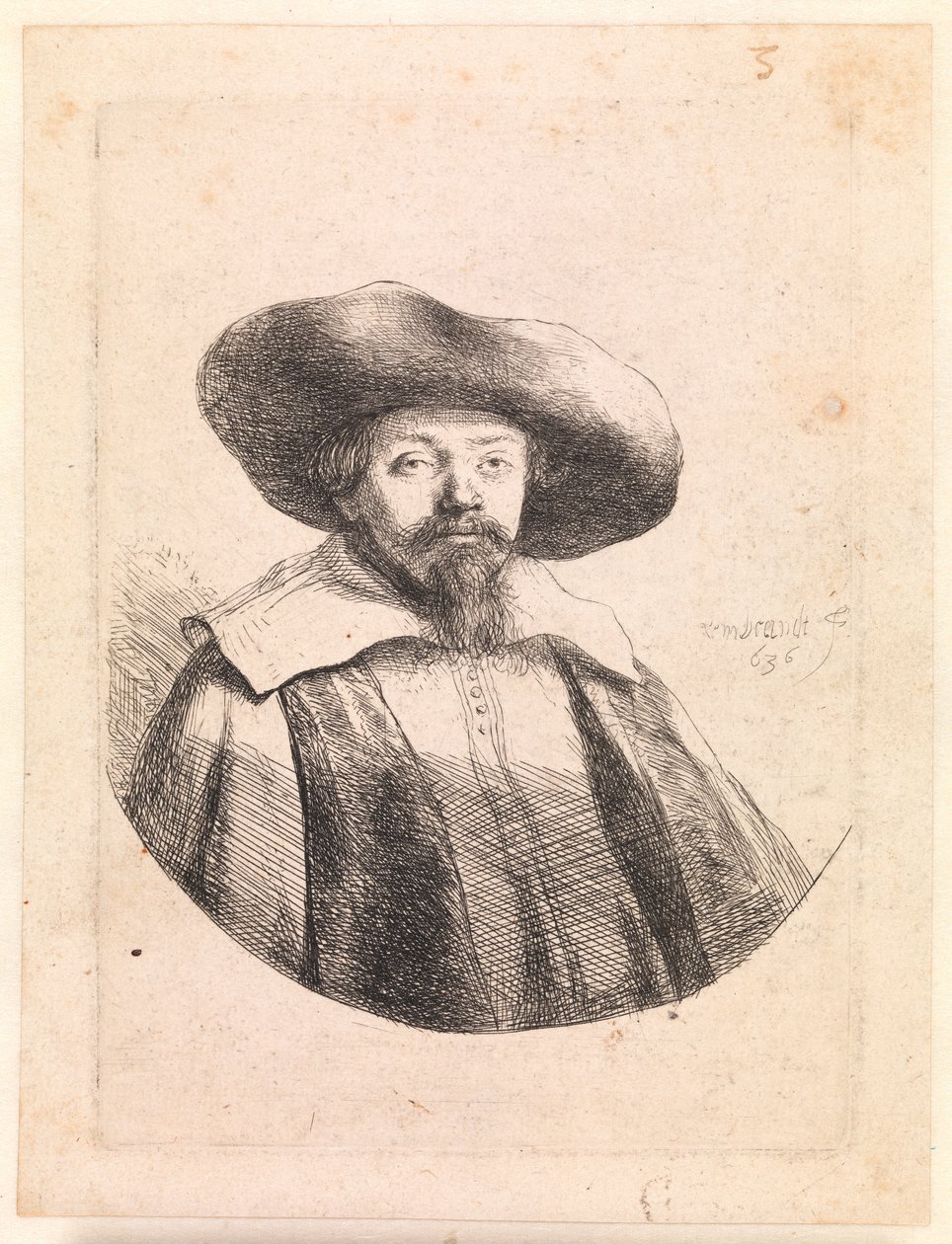 Samuel Manasseh Ben Israel, auteur juif - Rembrandt van Rijn