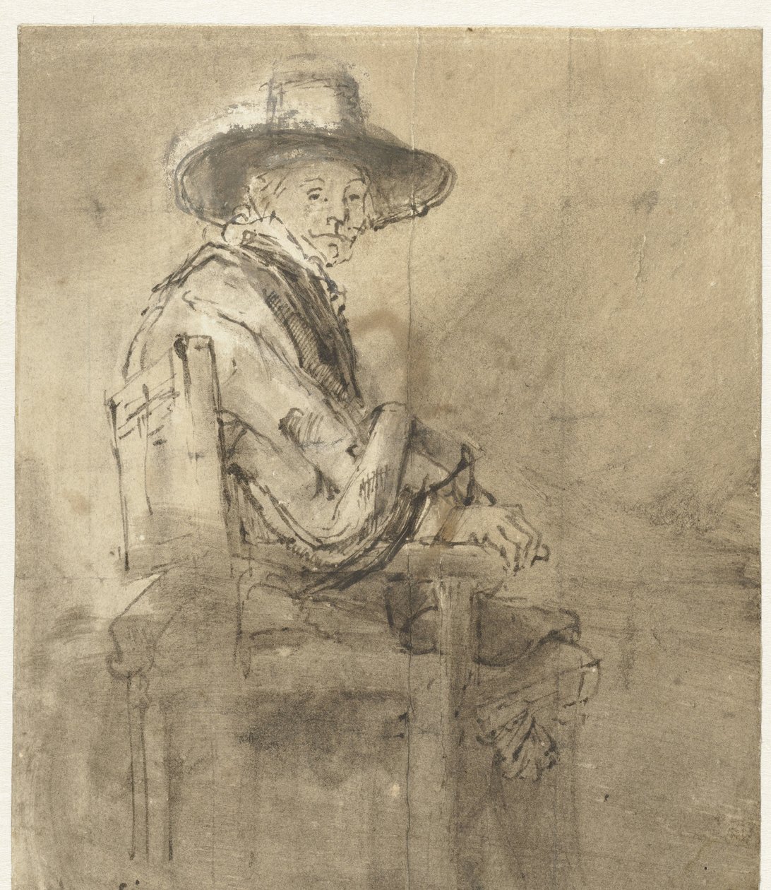Syndic assis : Jacob van Loon - Rembrandt van Rijn