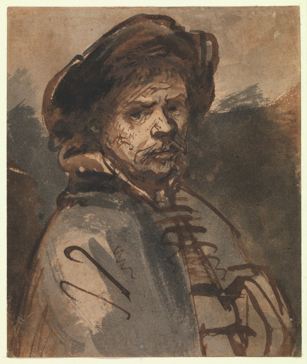 Autoportrait, 1635-40 - Rembrandt van Rijn