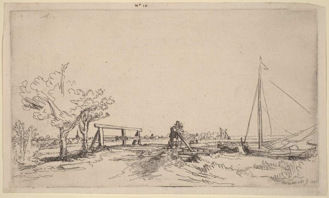 Le pont de Six - Rembrandt van Rijn