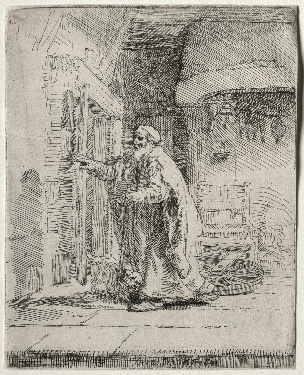 La Cécité de Tobit : La Grande Plaque, 1651 - Rembrandt van Rijn