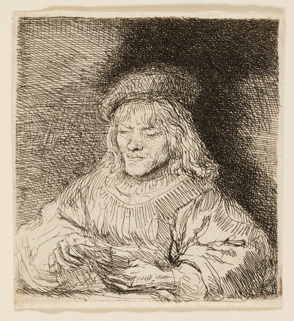 Le Joueur de cartes - Rembrandt van Rijn