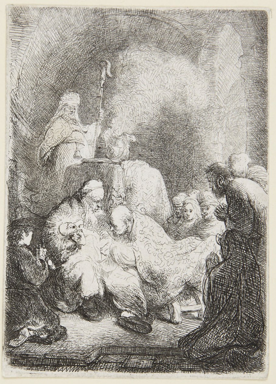 La circoncision - Rembrandt van Rijn