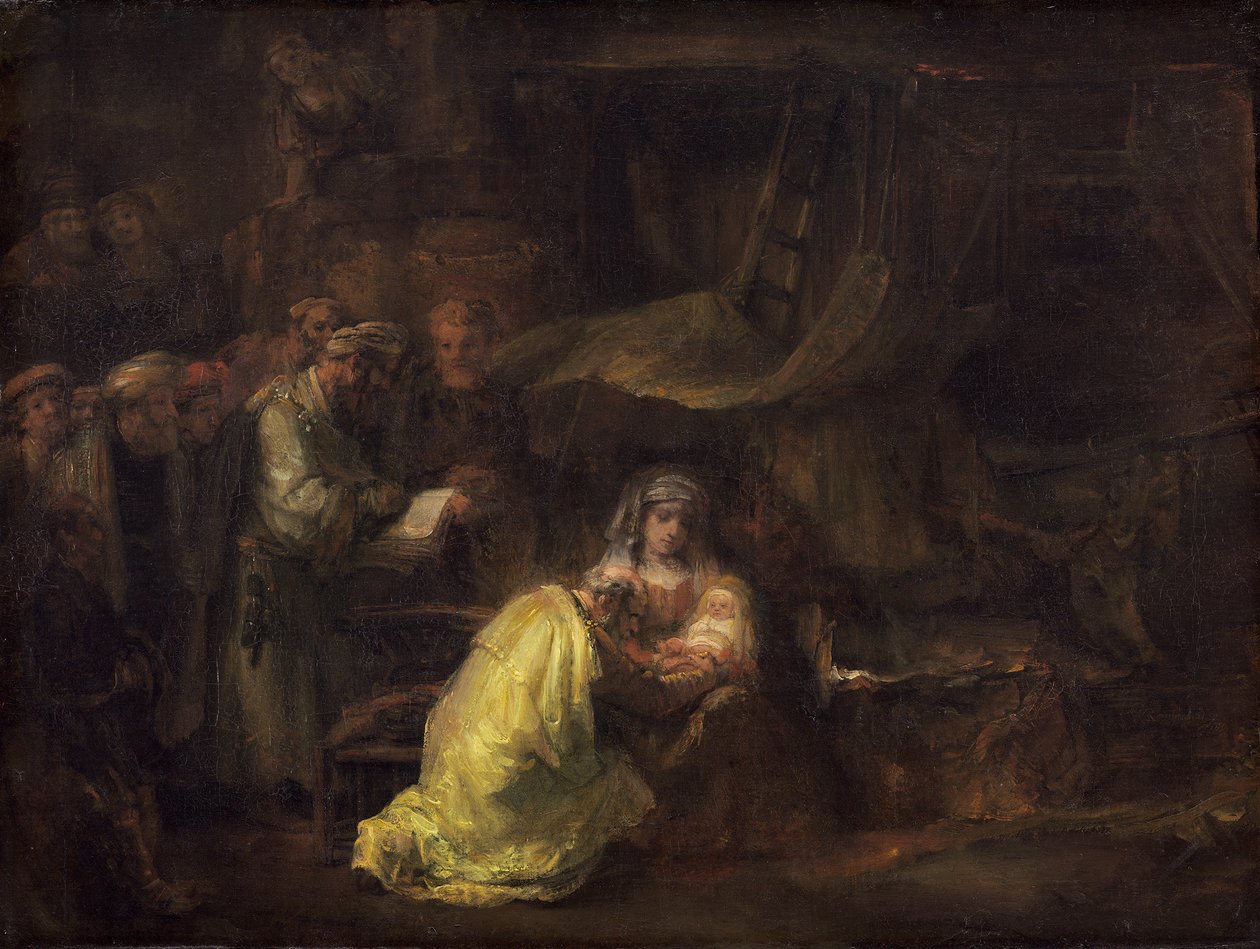 La Circoncision, 1661 - Rembrandt van Rijn