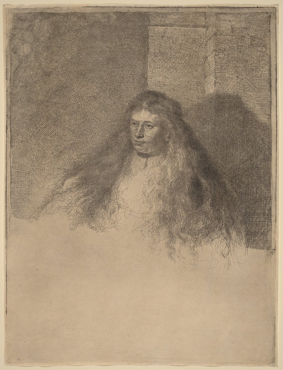La grande mariée juive - Rembrandt van Rijn