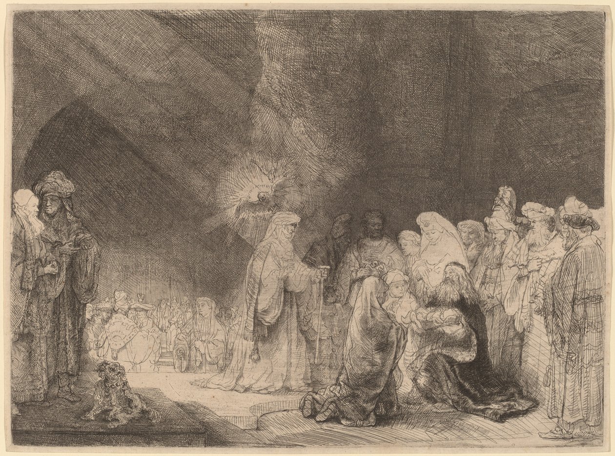 La Présentation au Temple - Rembrandt van Rijn