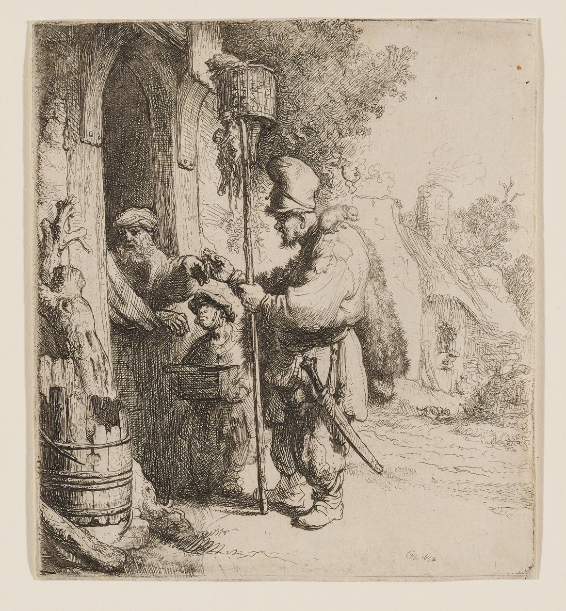 Le marchand de poison à rats - Rembrandt van Rijn