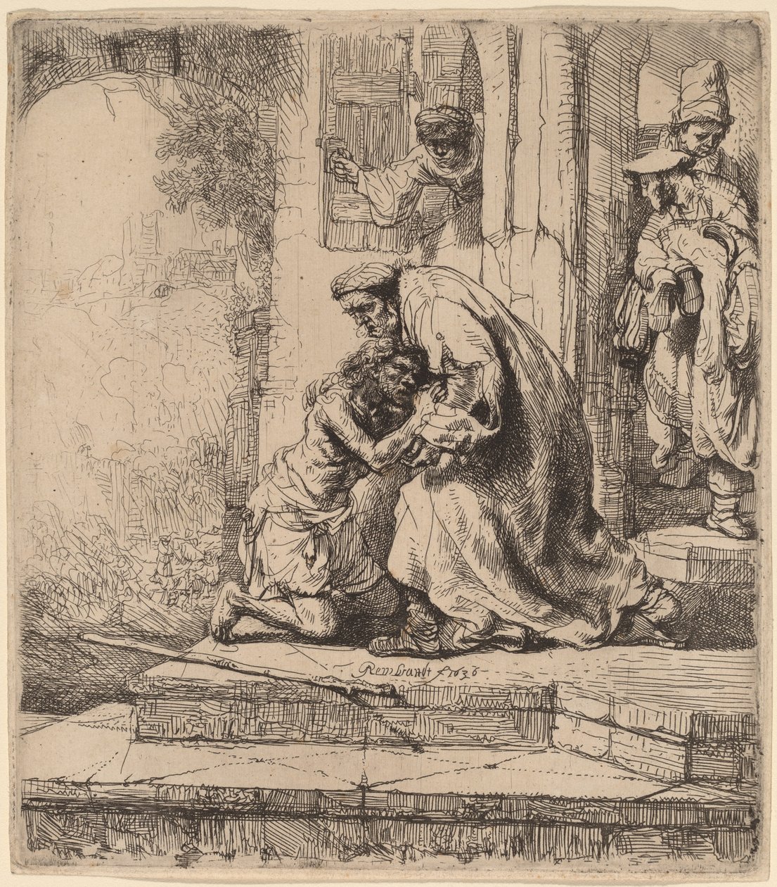 Le Retour du fils prodigue - Rembrandt van Rijn