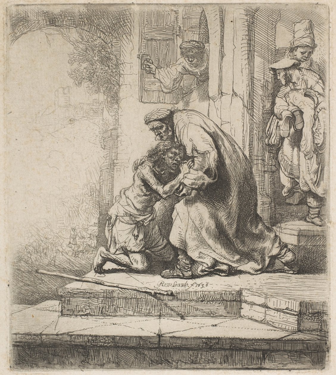 Le Retour du fils prodigue - Rembrandt van Rijn