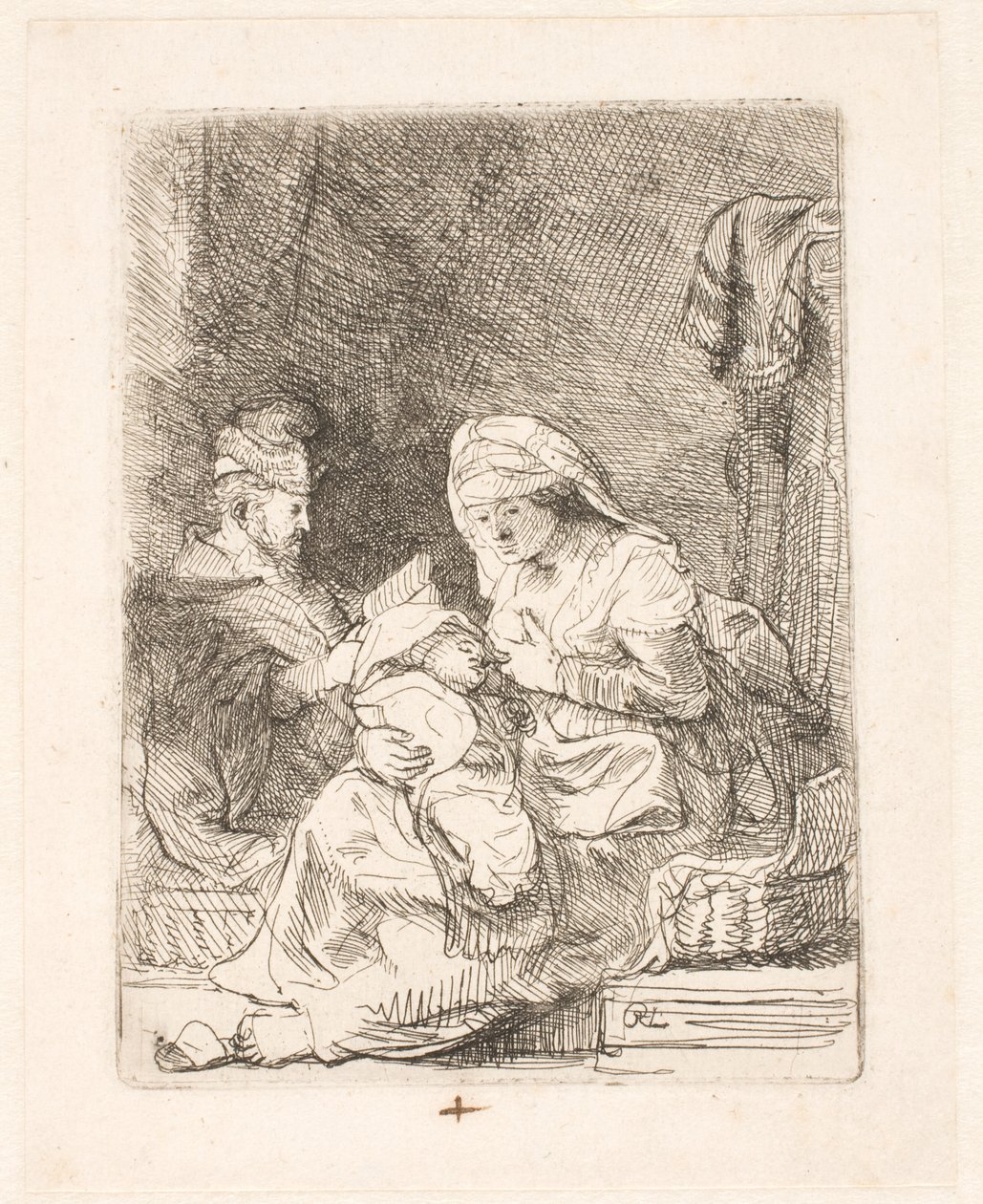 La Sainte Famille - Rembrandt van Rijn