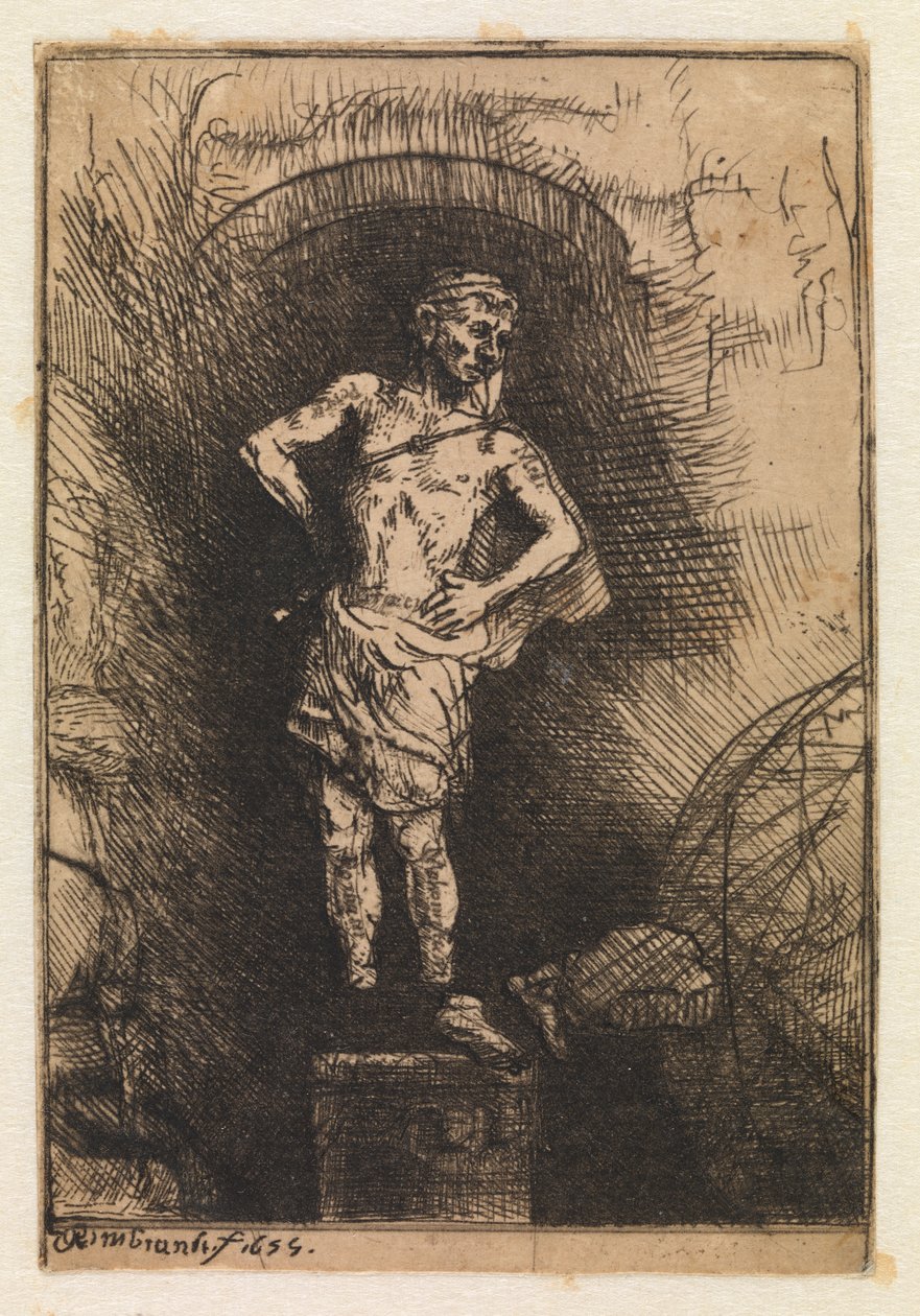 La vision de Nabuchodonosor - Rembrandt van Rijn