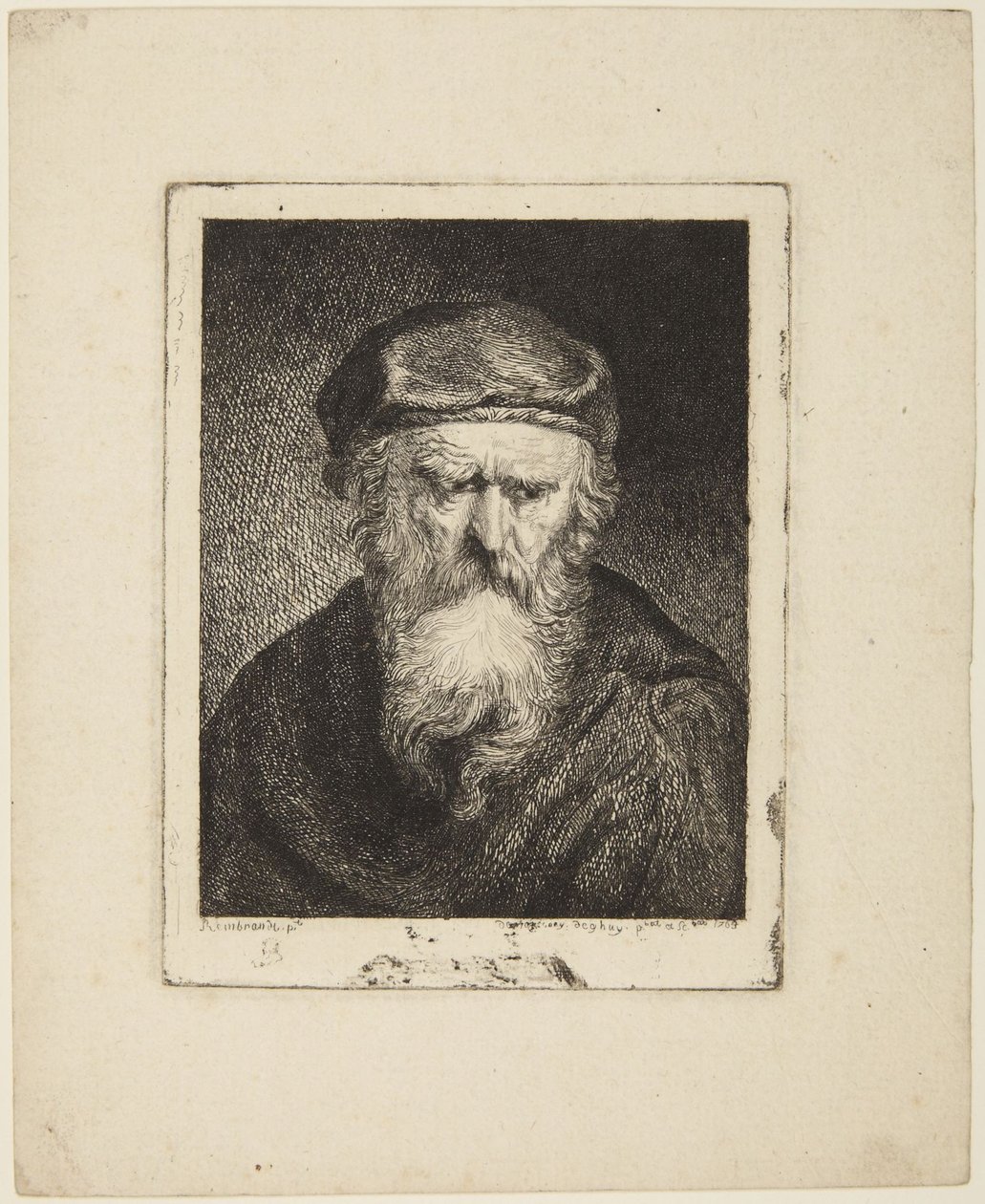 Vieillard atrabilaire - Rembrandt van Rijn