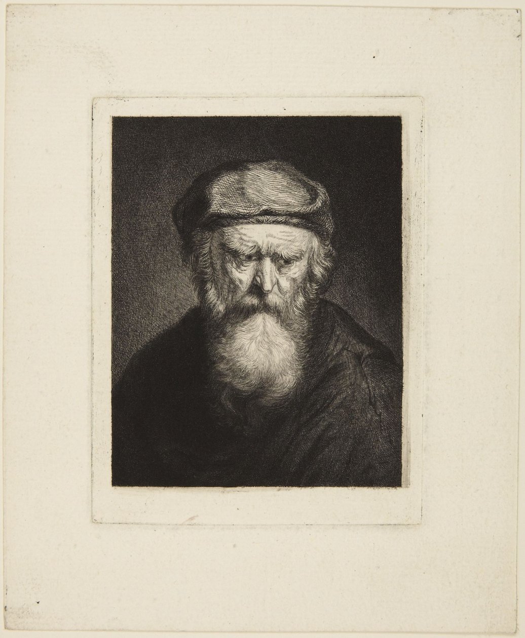 Vieillard atrabilaire - Rembrandt van Rijn