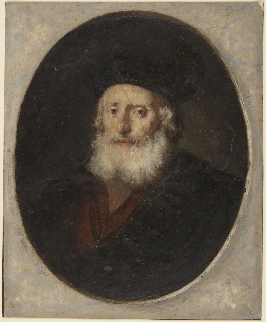 Vieillard à la toque - Rembrandt van Rijn