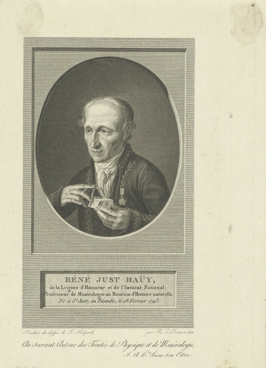 Portrait de René-Just Haüy 1743-1822, 1804 - Remi Henri Joseph Delvaux