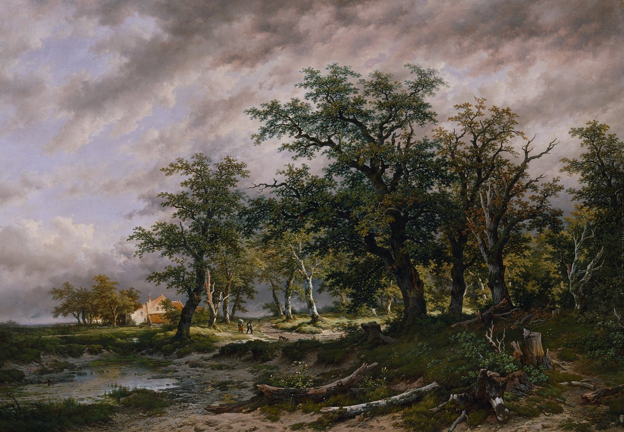 Grande paysage hollandais - Remigius Adrianus van Haanen