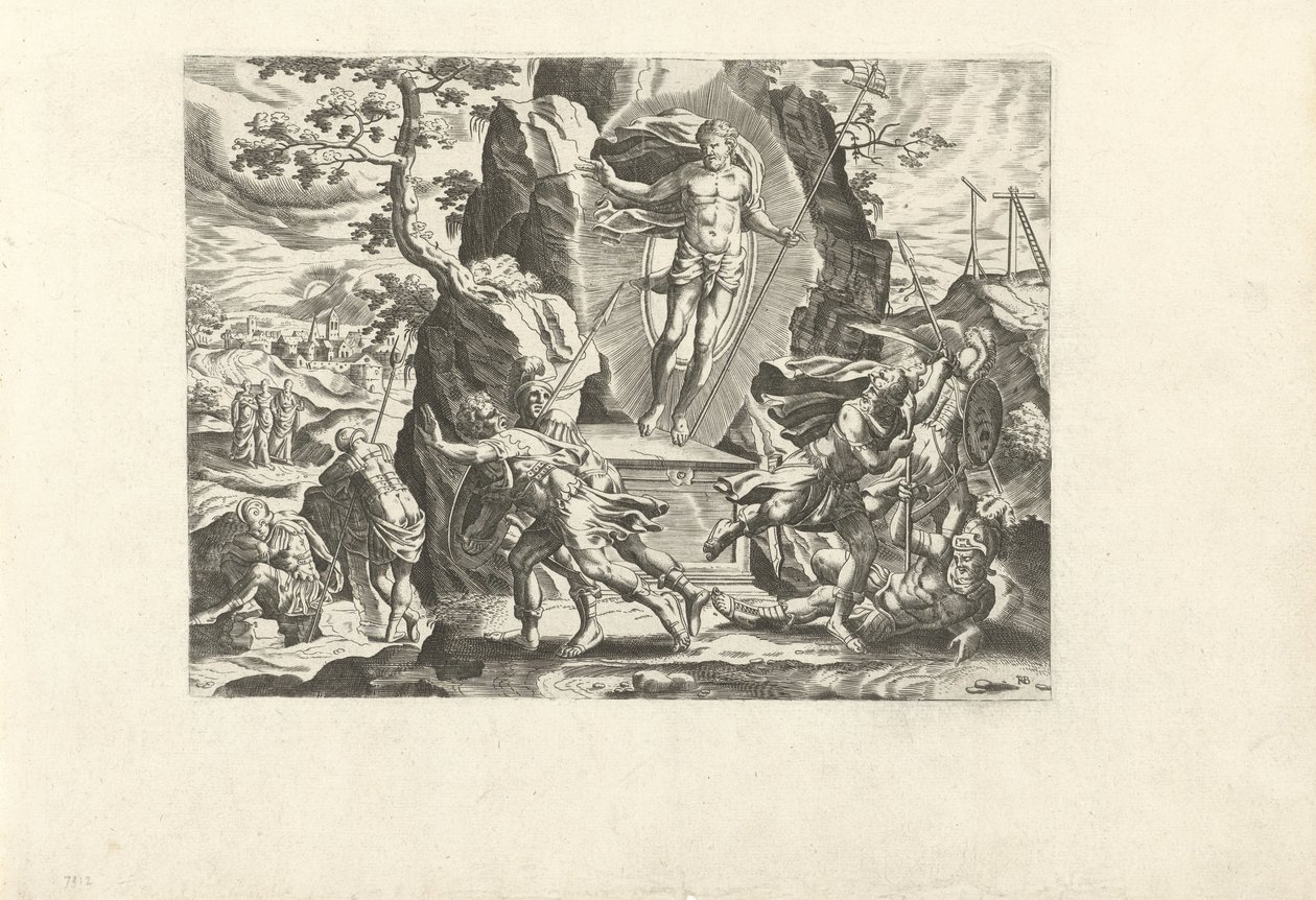 Résurrection du Christ - Remigius Hogenberg