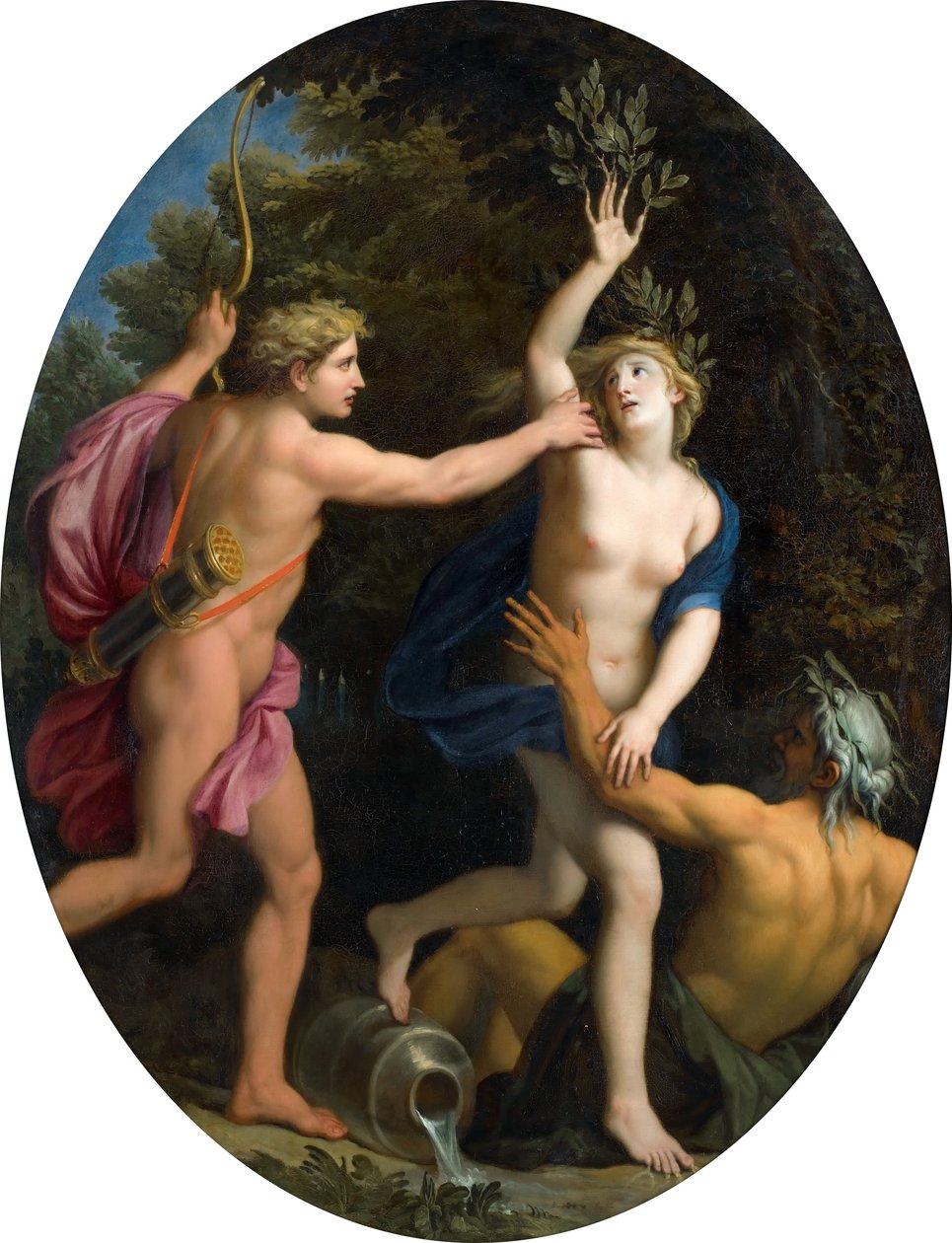Apollo et Daphné - René Antoine Houasse