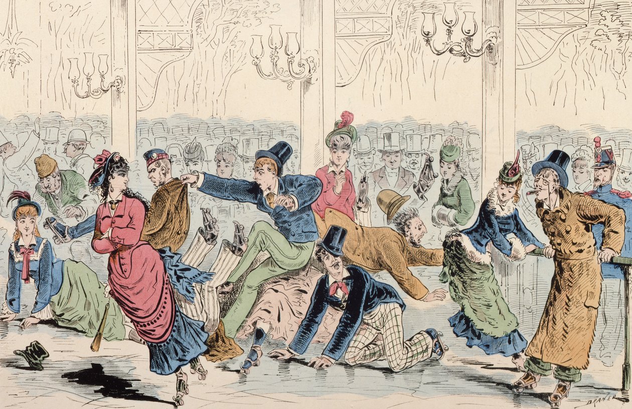 Folies de patinage - Renard Jules Draner