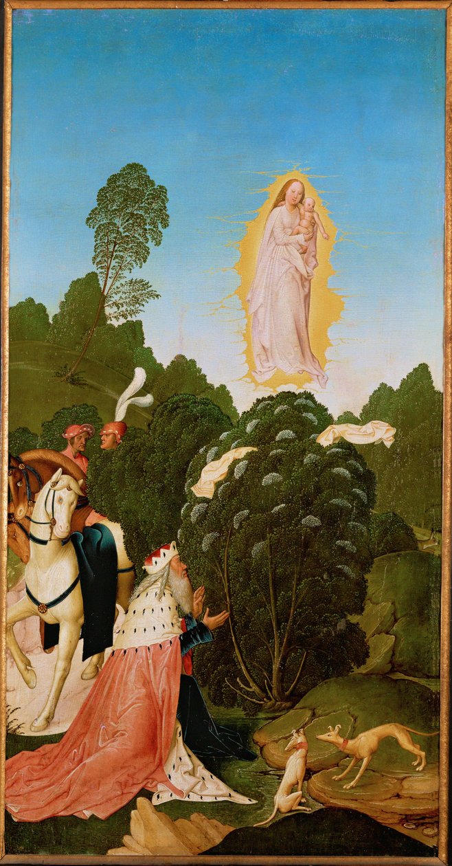 La découverte du voile (peinture) - Reuland the Elder Frueauf