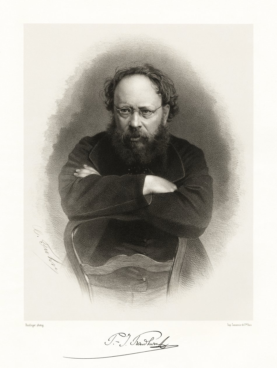 Pierre Joseph Proudhon - Reutlinger Studio