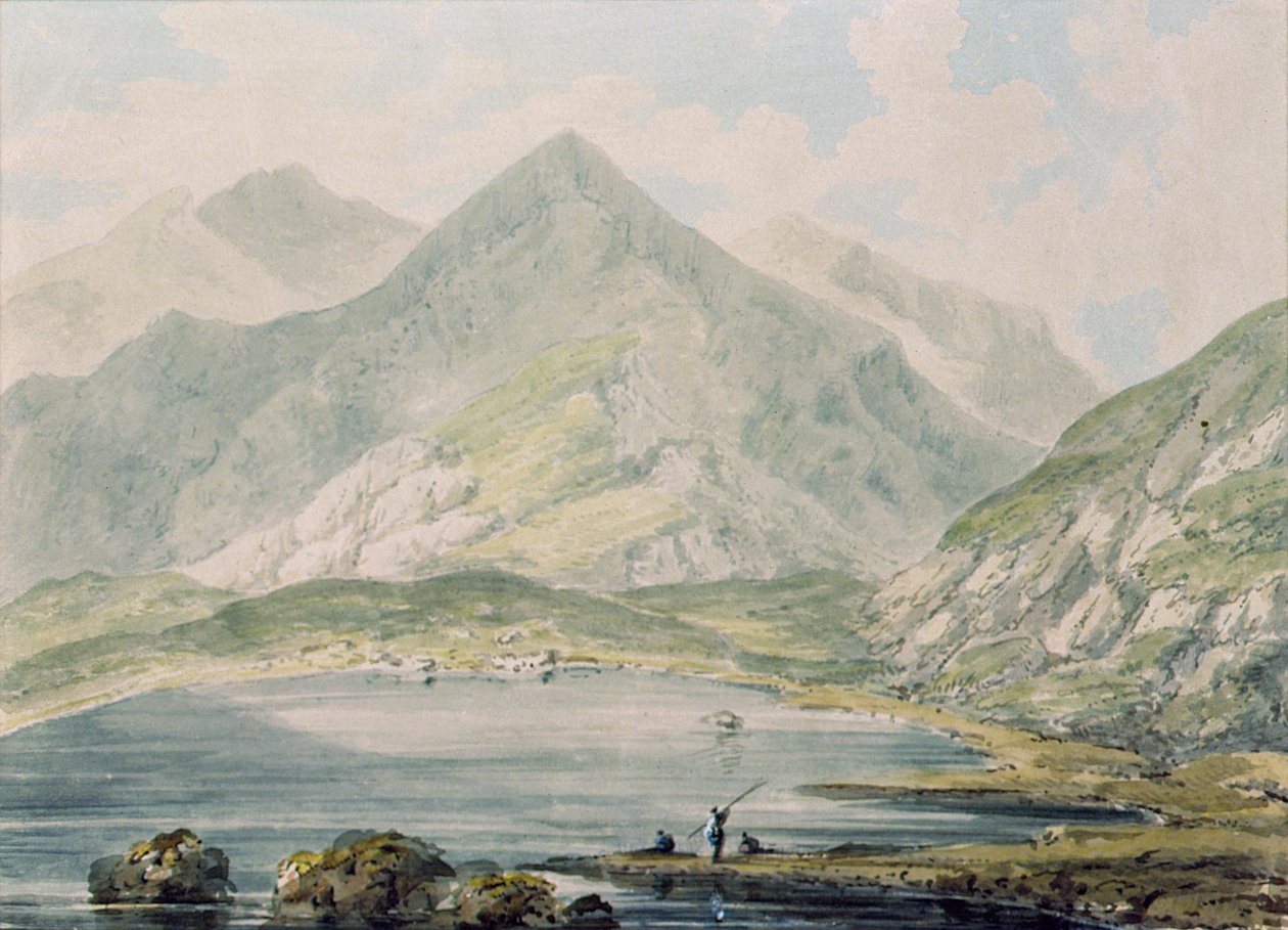 Vue de Snowdon - Rev. Richard Salvey Booth