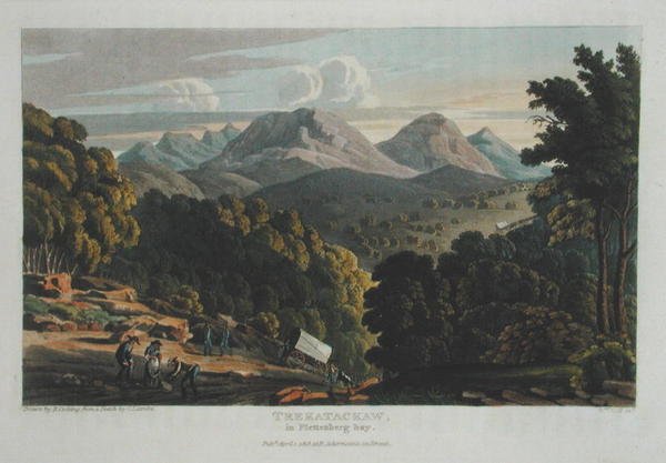 Trekatackaw dans la baie de Plettenberg, dessiné d