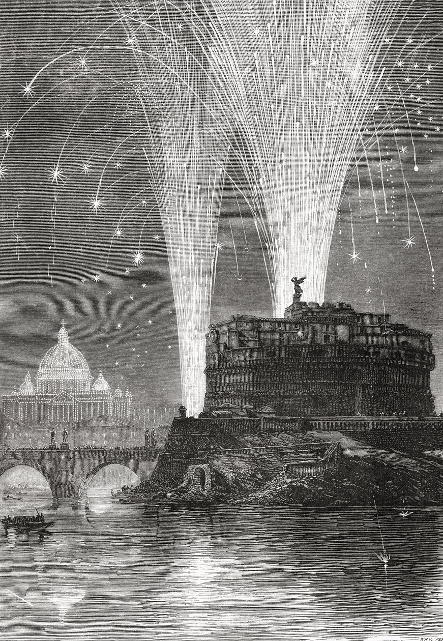 Illumination de Saint-Pierre et feu d